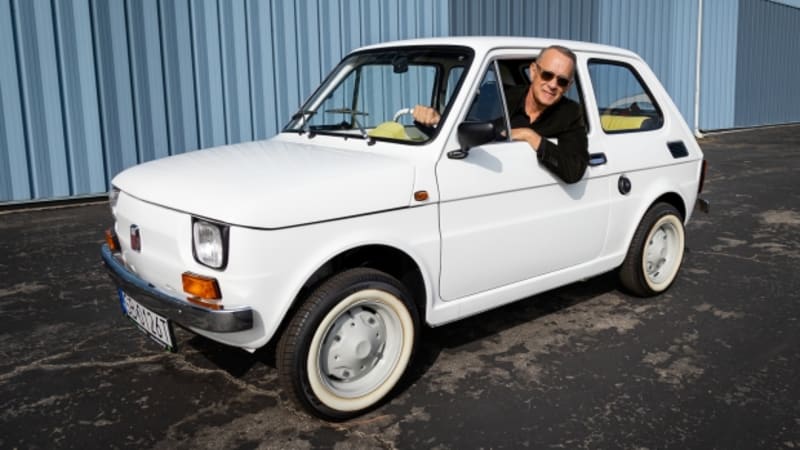 Tom Hanks' maßgefertigter Fiat 126p von 1974 wurde für 83.500 Dollar verkauft