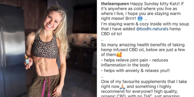 Kyla Ford Promotes Black Market Cannabis Oils On Instagram Huffpost Canada