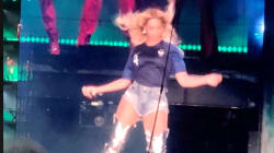 En concert au stade de France, Beyoncé et Jay-Z arborent le nouveau maillot des