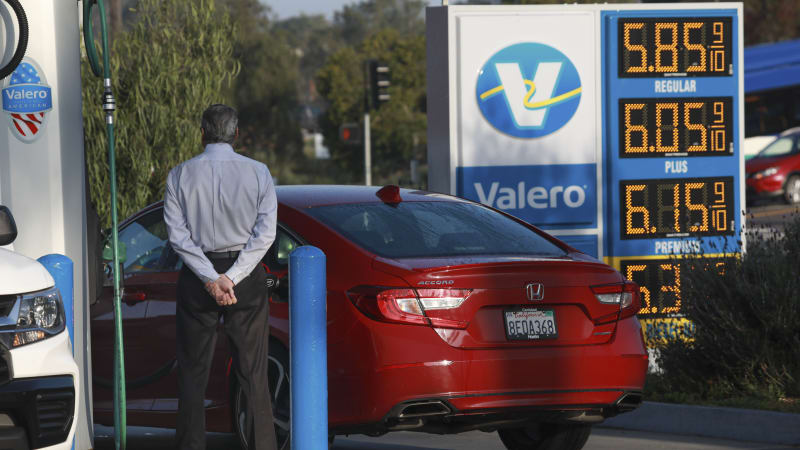 Gas prices creep up after weeks of declines