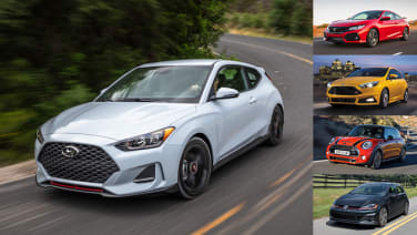 2019 Hyundai Veloster Turbo vs. sporty hatchbacks and coupes: How they compare on paper