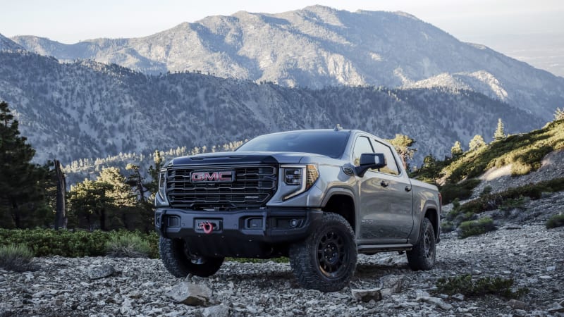 2023 GMC Sierra AT4X could swipe a few parts from the AT4X AEV
