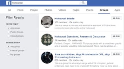 Sur Facebook, des groupes négationnistes en bonne place dans le moteur de