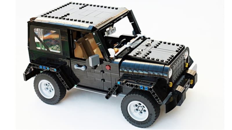 If you love this Lego Jeep Wrangler you can help make it a reality -  Autoblog