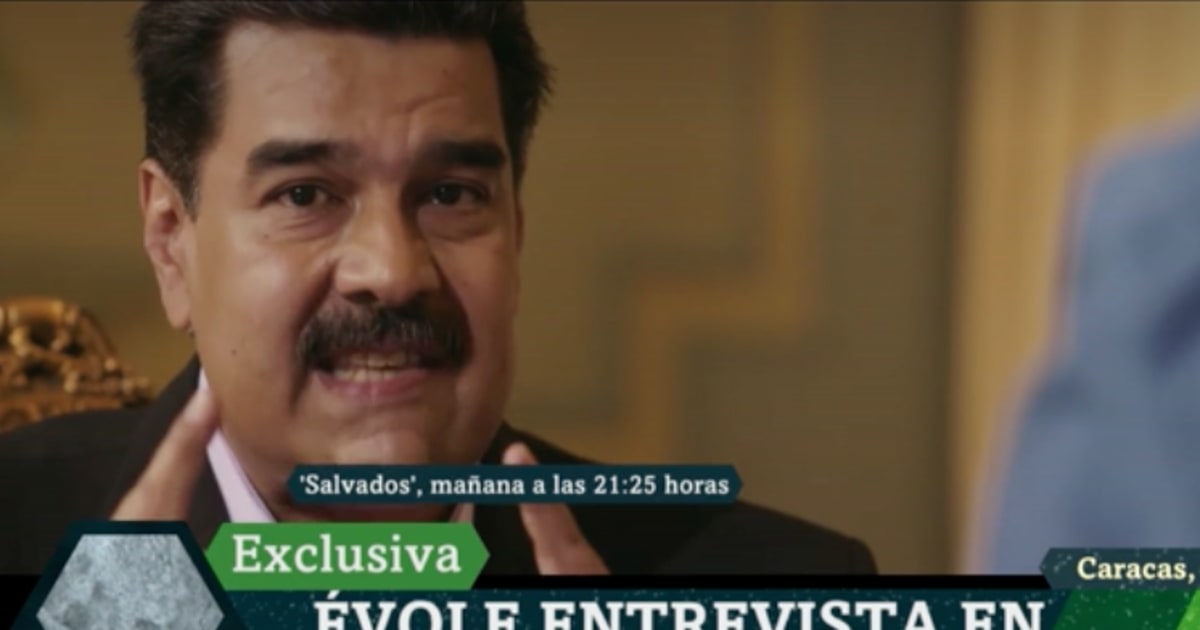 Nicolás Maduro, a Pedro Sánchez: "Ojalá no te manches las 