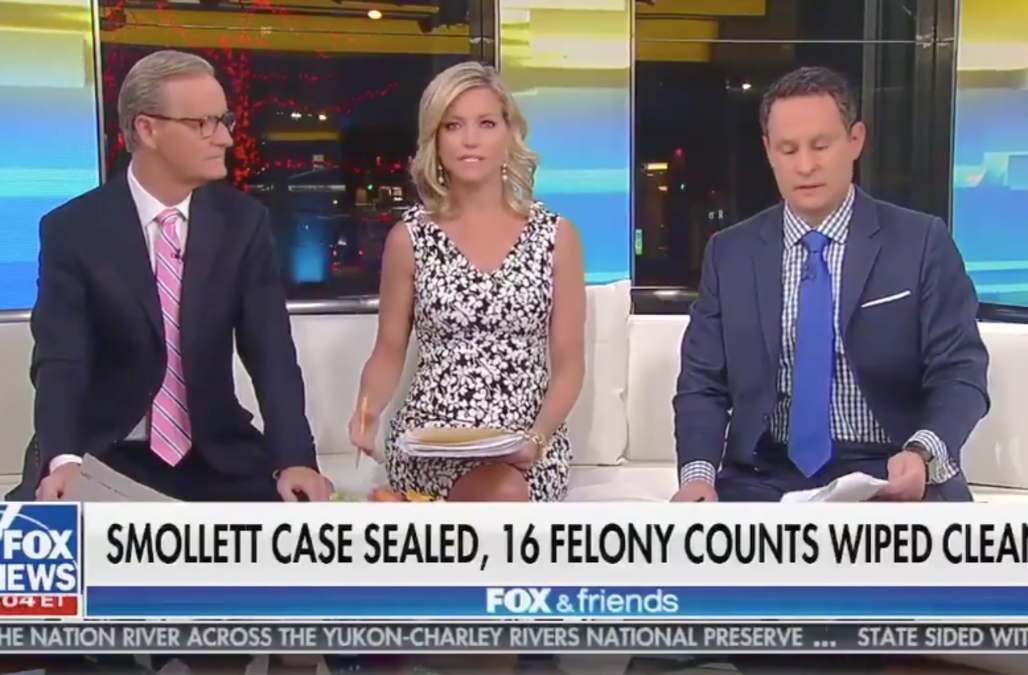 Fox Friends Calls Out Jussie Smollett After Charges Dropped