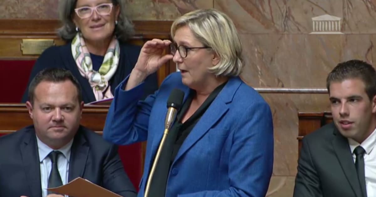 Terrorisme Marine Le Pen A Tent De Sinviter Dans Le Pingpong De L