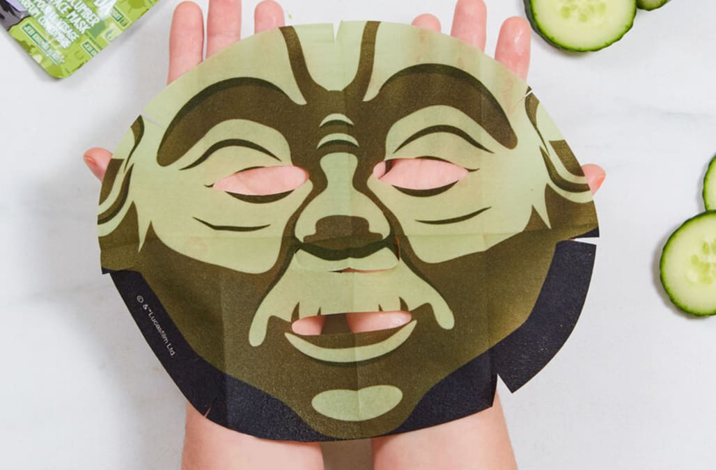 Star Wars Darth Vader Sheet Black Tea Face Mask