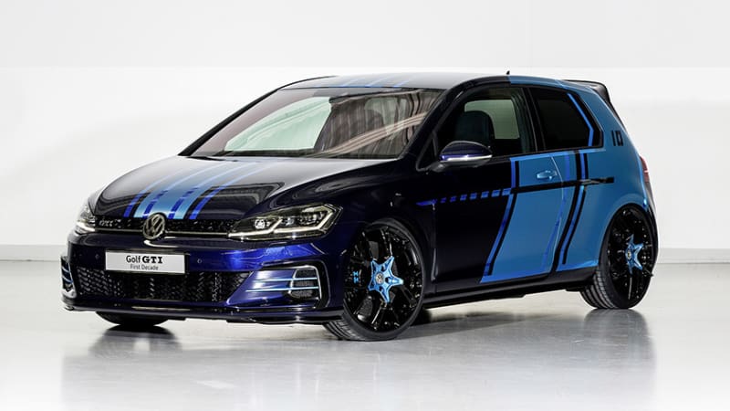 photo of VW introduces hybrid Golf GTI First Decade at Worthersee image