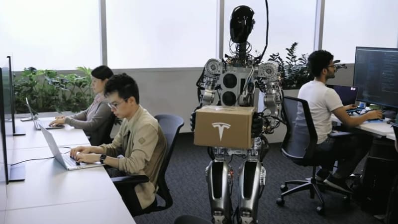 Elon Musk predicts Tesla’s humanoid ‘Optimus’ robots will eventually outnumber humans