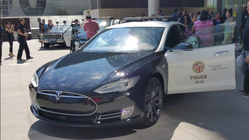 Lapd Not Impressed By Ludicrous Tesla Model S Police