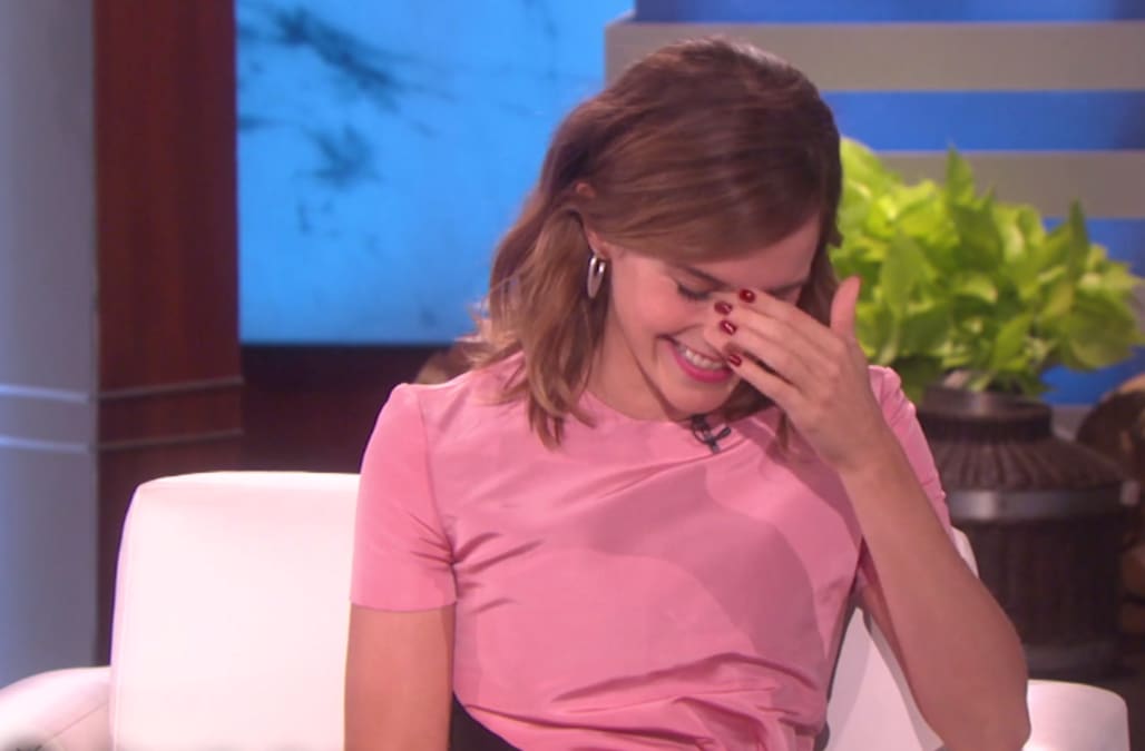 Emma Watson Hilariously Pranks Nanny On The Ellen Degeneres