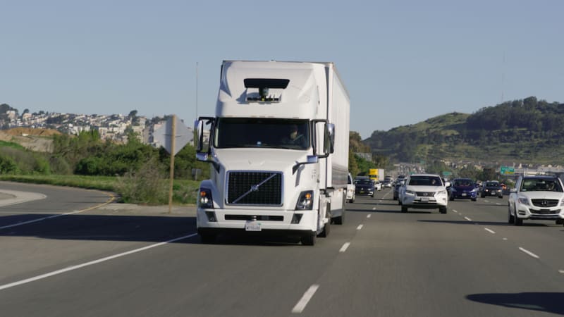 photo of California DMV investigates Uber's self-driving truck unit image