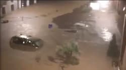 6 mois de pluie en 3 heures: les images des inondations autour de