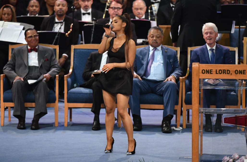 Image result for Ariana Grande + funeral