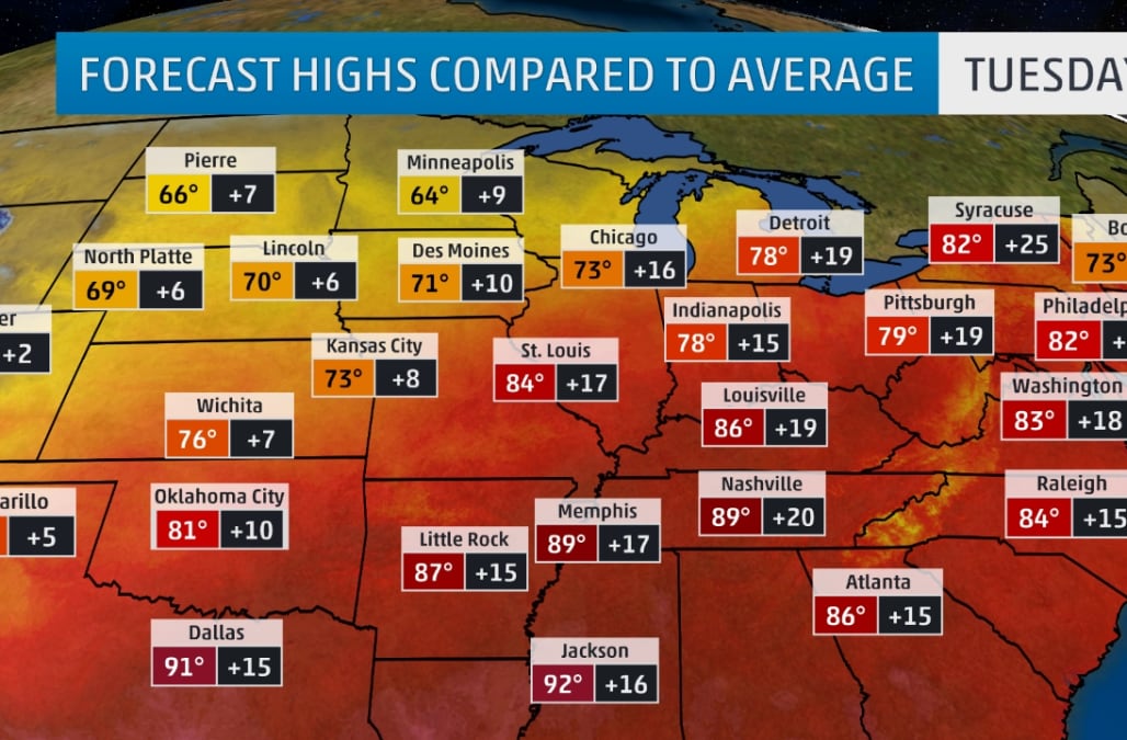 October heat wave could shatter over 50 records across US AOL Weather