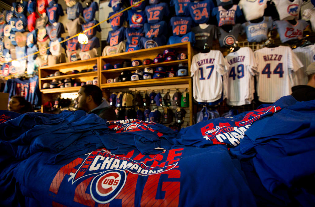 cubs world series champions jersey