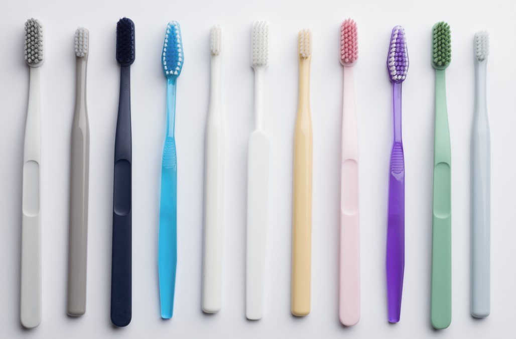 different toothbrushes