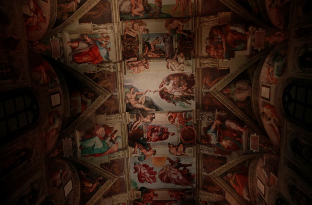 What Michelangelo secretly painted on the Sistine Chapel - AOL News