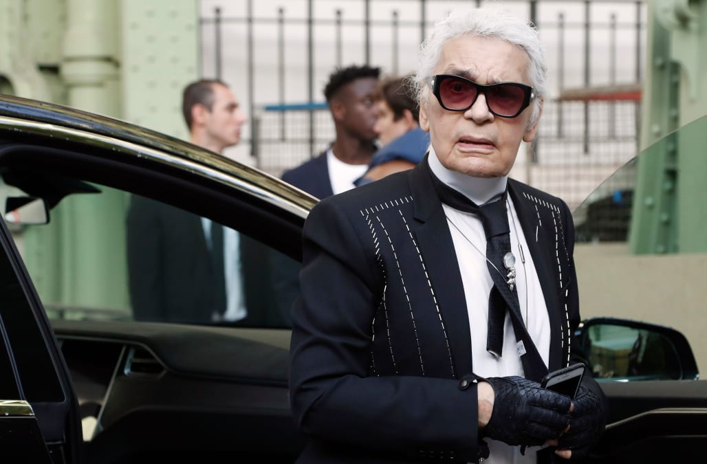 Karl Lagerfeld Skewers Angela Merkel In Political Cartoon Aol Lifestyle