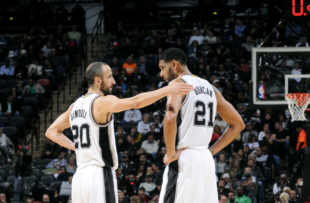 tim duncan jersey retirement video