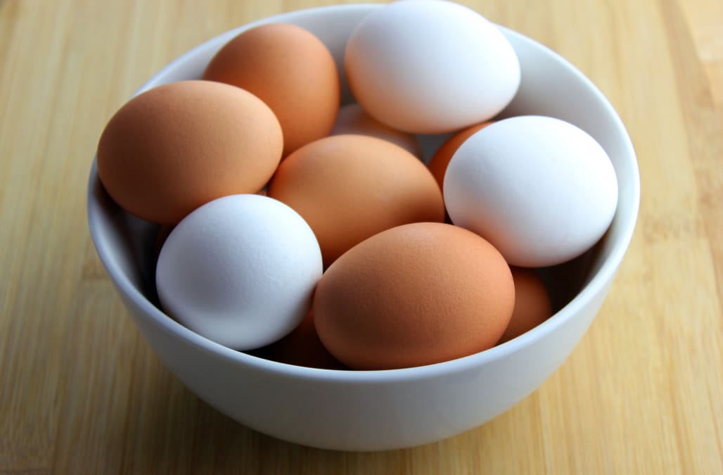 Image result for brown and white eggs"