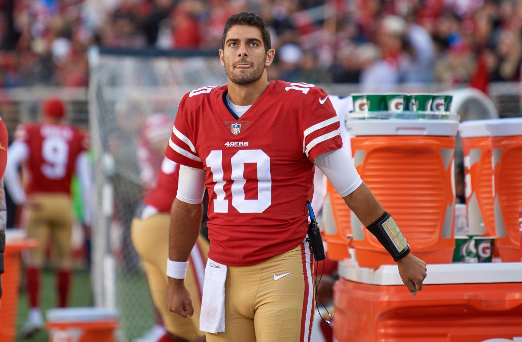 Jimmy Garoppolo To Make His First Start With The San Francisco 49ers On ...