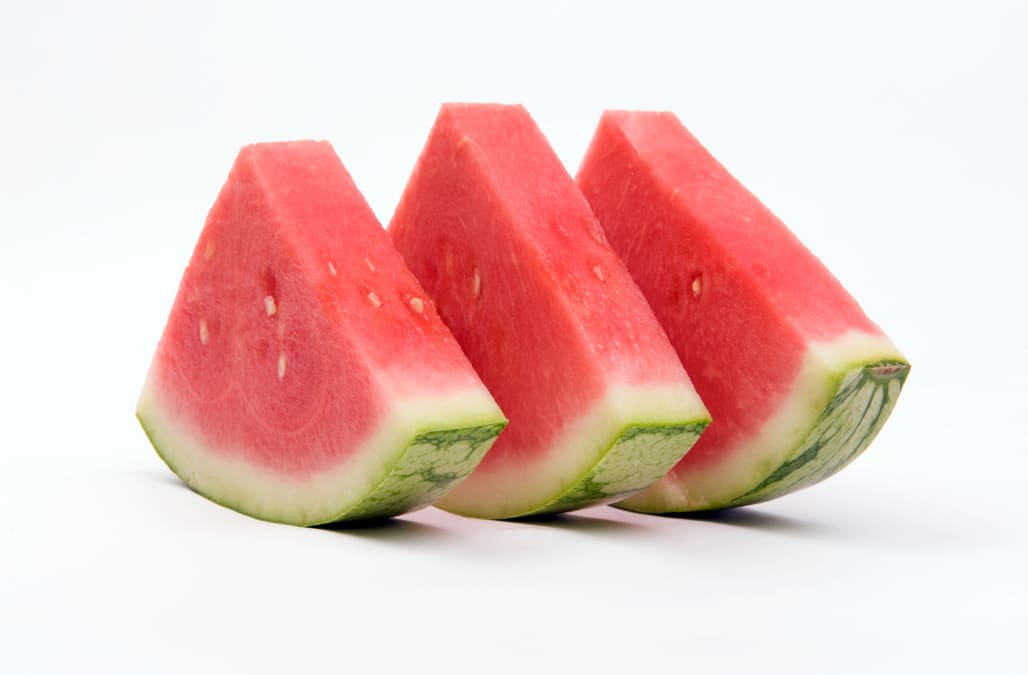 3 slices watermelon gaming wallpaper