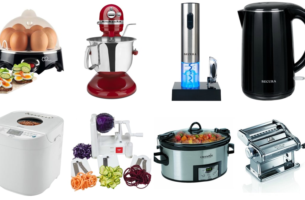 Spiralizers, pasta makers, electric wine openers, oh my ...