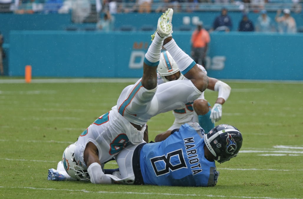 Weird DolphinsTitans opener ends up being the longest game in NFL