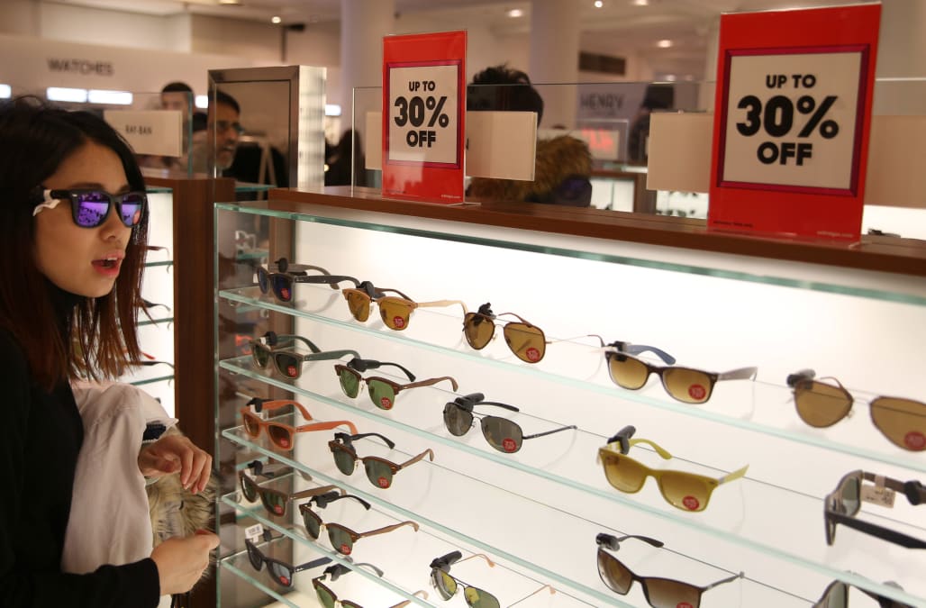 These 2 companies control most of the sunglasses bought in the US