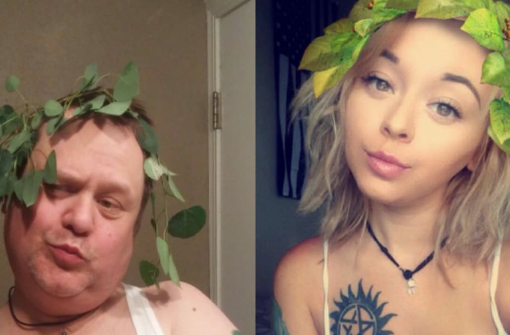 Dad Nails Duck Face While Imitating His Daughters Selfies