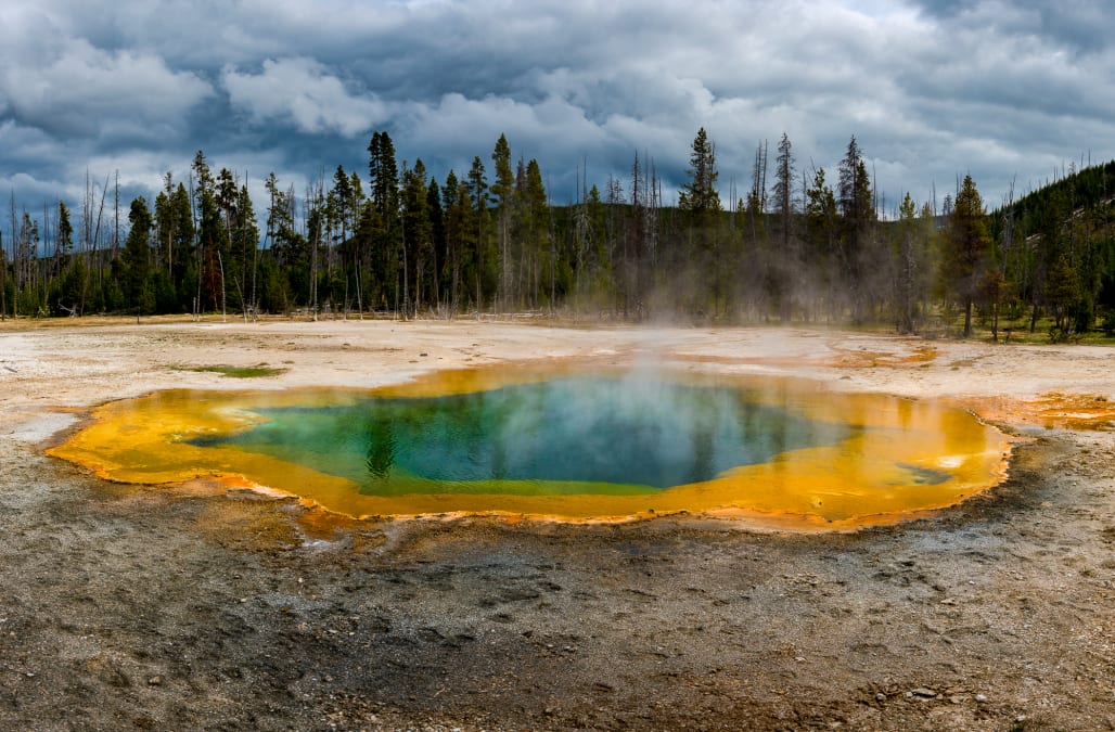 A Supervolcano Lies Under Yellowstone National Park