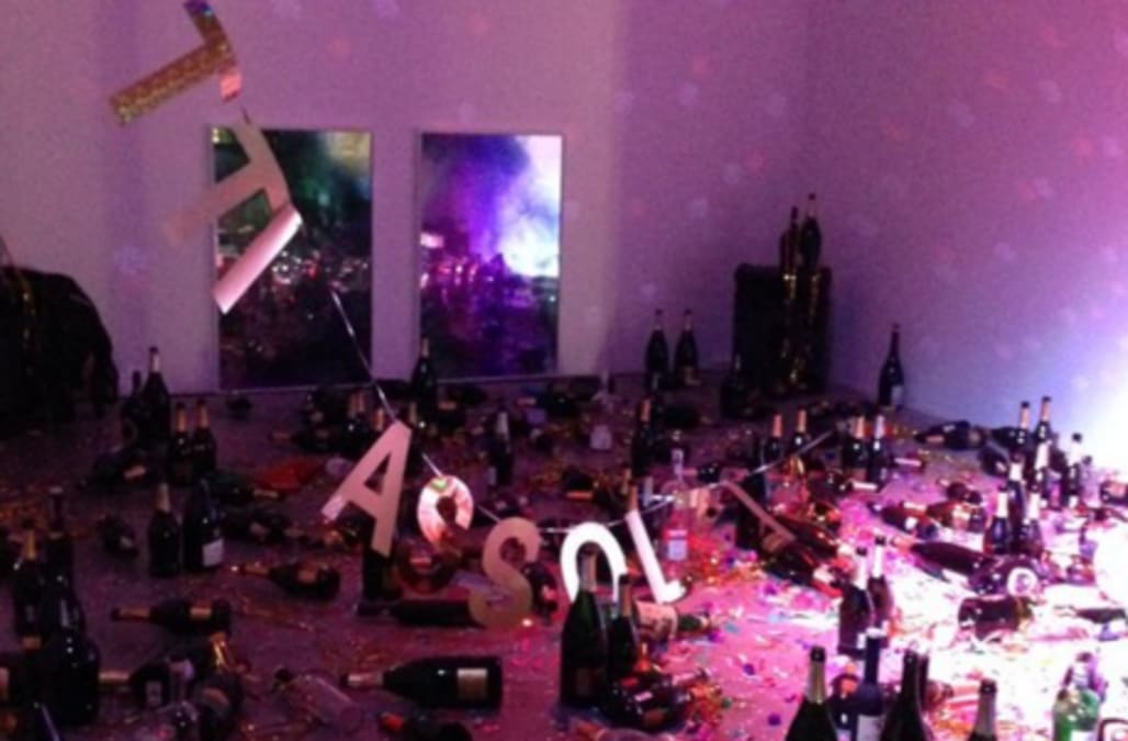 Cleaners mistake art installation for trash and throw it away
