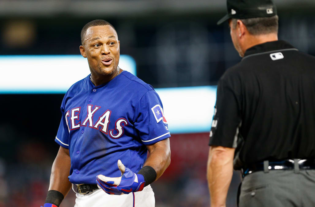 Adrian Beltre got ejected for moving an on-deck circle in one of the  strangest baseball scenes you'll see