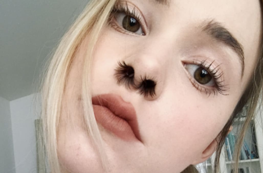 Nose hair extensions are now a thing