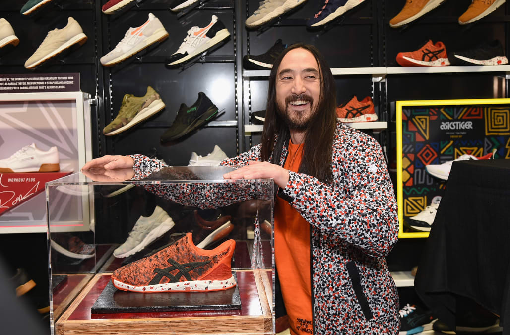 Global producer and DJ Steve Aoki teams up with ASICS to debut the new ...