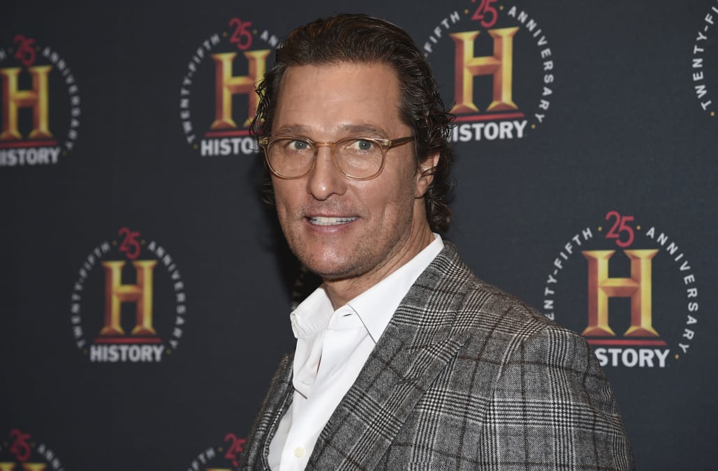 Matthew McConaughey plays virtual bingo with retirement ...