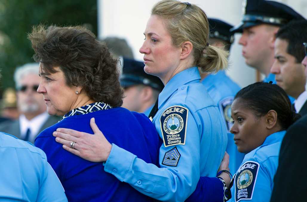 Funeral held for rookie police officer killed on her first day of work