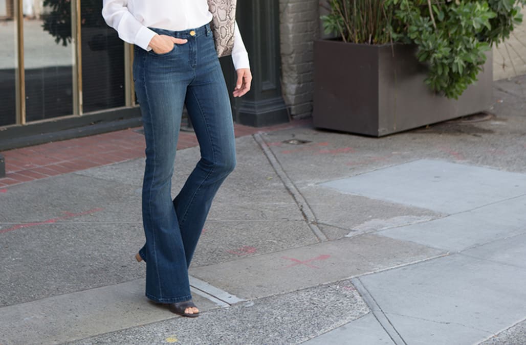 Shop this video: Slip into instantly slimming pants