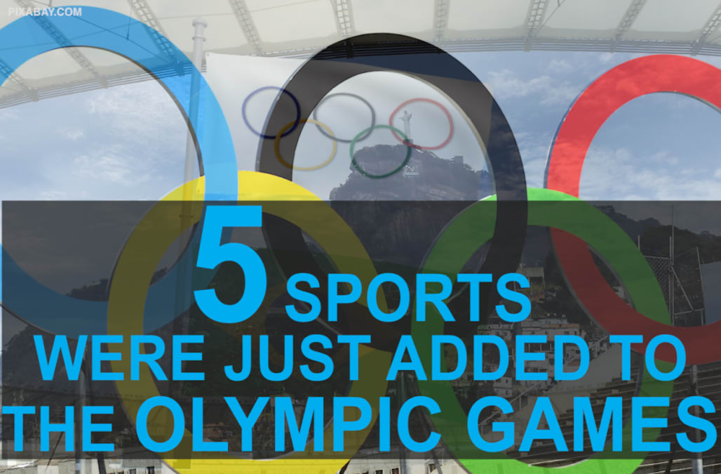 5 new sports added to the Olympic Games