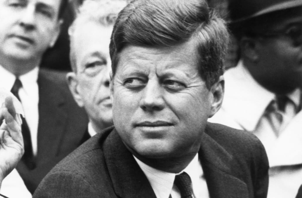 Rare images of John F. Kennedy surface after 50 years forgotten in ...