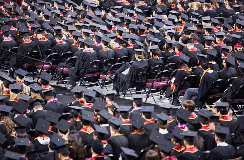 High school hosts second graduation ceremony after student wakes up ...