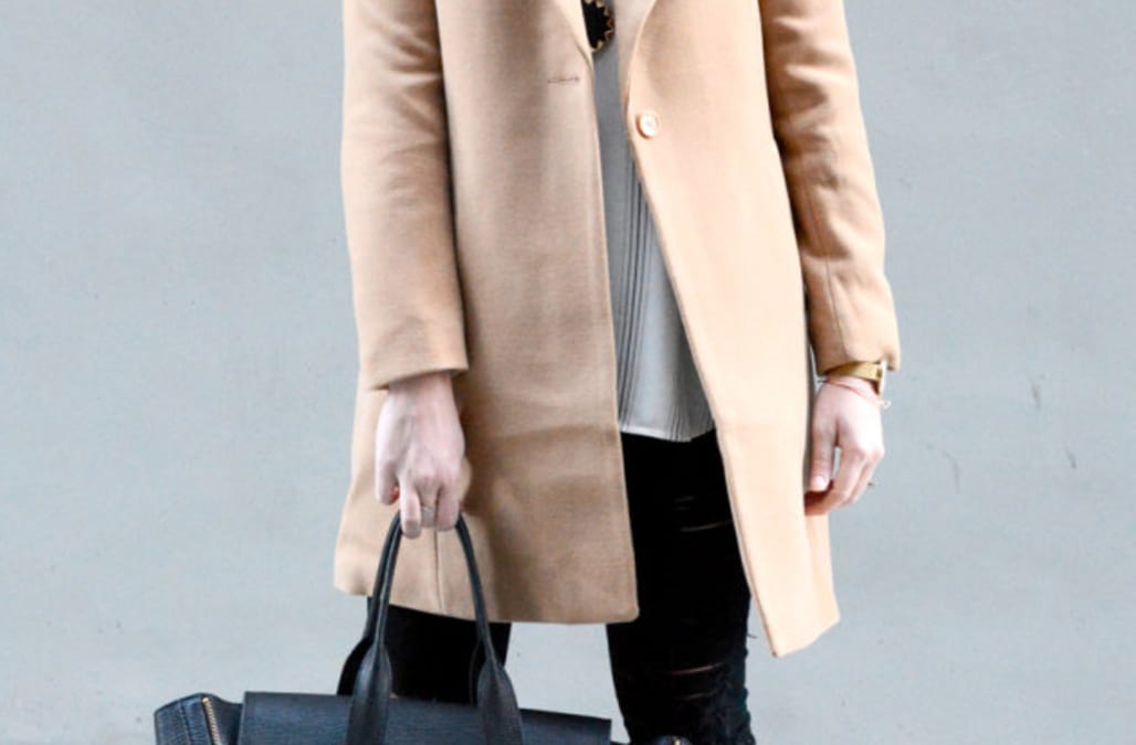 Street style tip of the day: Camel coat - AOL Lifestyle