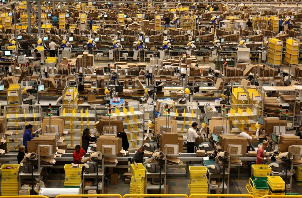 Top Amazon executive says horror stories about warehouse working