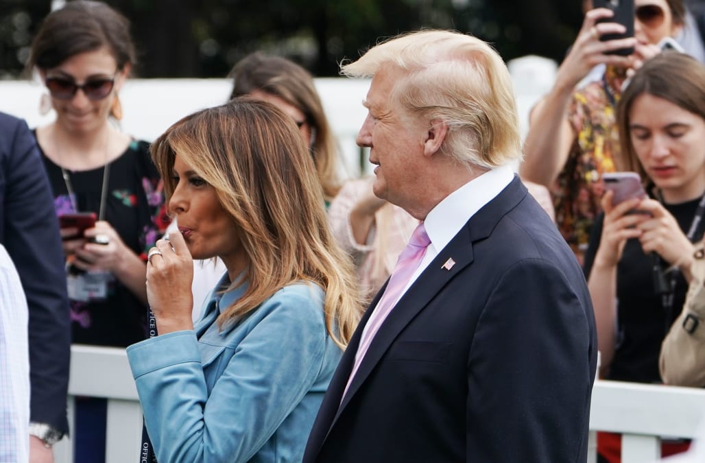 Body Language Expert Analyzes Melania And Donald Trump S Relationship At The 2019 White House