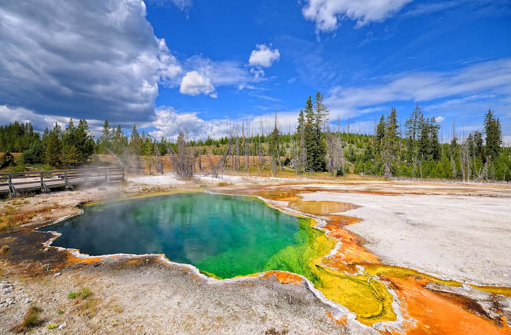 Woman Illegally Enters Yellowstone Falls Into Thermal Feature