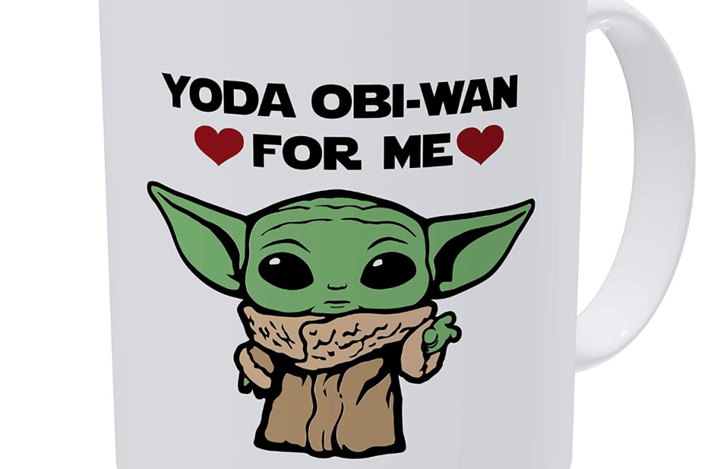 Custom Yoda Best Boyfriend StarWars Valentines Day The Mandalorian Mug -  Jolly Family Gifts