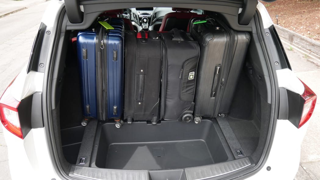 Acura RDX Luggage Test How much cargo space? Autoblog