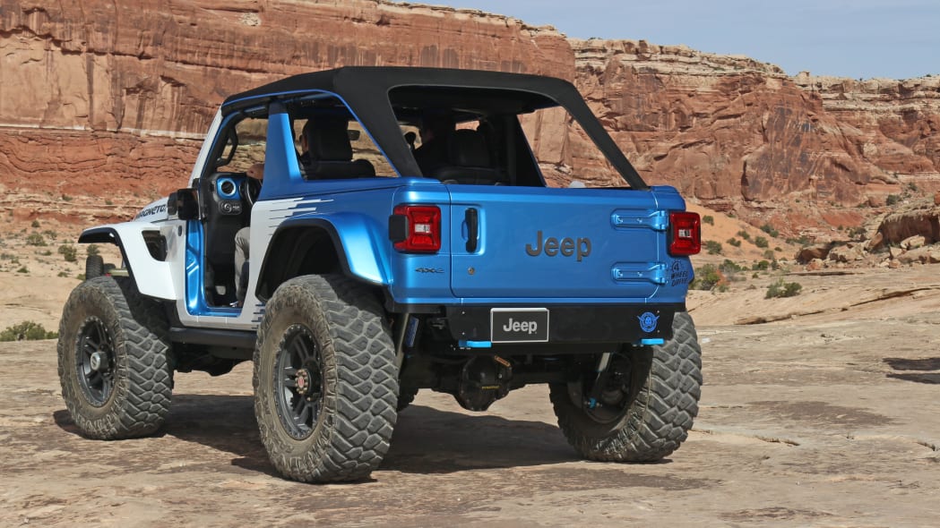 Jeep Magneto 2.0 Konsept Sürücüsü